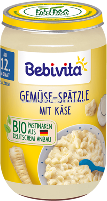 Bebivita Gemüse Spätzle mit Käse, ab dem 12. Monat, 250g