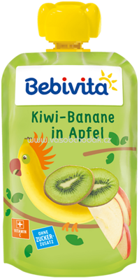 Bebivita Kiwi-Banane in Apfel, ab 12. Monat, 120g