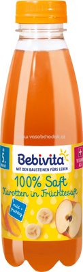 Bebivita Saft 100% Karotten in Früchtesaft, ab 5. Monat, 0,5 l