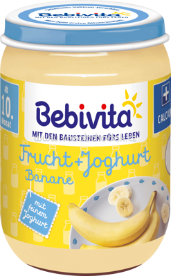 Bebivita Frucht & Joghurt Banane ab 10. Monat, 190 g