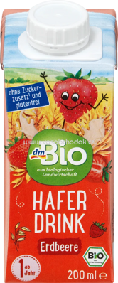 dmBio Haferdrink Erdbeere, ab 1 Jahr, 200 ml