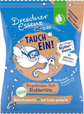 Dresdner Essenz Badezusatz Dreckspatz Blubbertüte Tauch ein!, 70g
