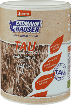 ErdmannHAUSER Getreidebrei Tau Hafer, ab 5.Monat, 450g