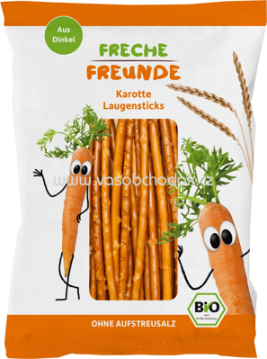 Freche Freunde Karotte Laugensticks, 75g