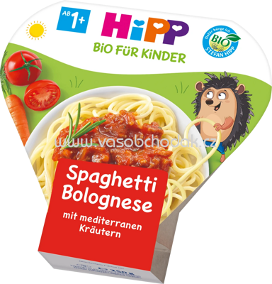 Hipp Kinderteller Spaghetti Bolognese, ab 1 Jahr, 250g