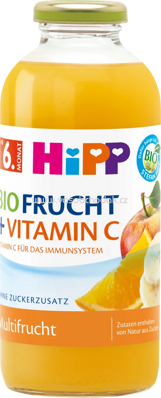 Hipp Bio Frucht + Vitamin C Multifrucht, ab 6. Monat, 500 ml