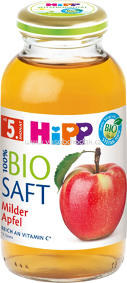 Hipp Saft Milder Apfel, ab dem 5. Monat, 200 ml