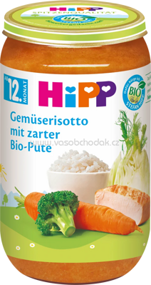 Hipp Gemüserisotto mit zarter Bio-Pute, ab 12. Monat, 250g