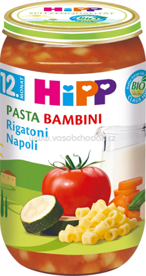 Hipp Pasta Bambini Rigatoni Napoli, ab 12. Monat, 250g