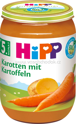 Hipp Karotten mit Kartoffeln, ab dem 5. Monat, 190g