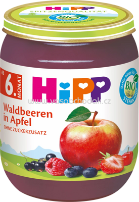 Hipp Waldbeeren in Apfel ab 6. Monat, 160g