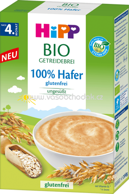 Hipp Bio Getreidebrei 100% Hafer nach dem 4. Monat, 200 g