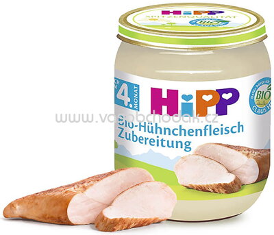 Hipp Zubereitung Bio-Hühnchenfleisch nach dem 5. Monat, 125 g