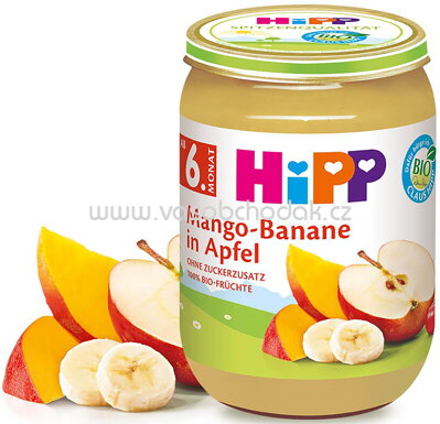 Hipp Mango-Banane in Apfel ab 6. Monat, 160 g
