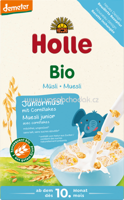 Holle baby food Bio Juniormüsli mit Cornflakes, ab 10. Monat, 250g