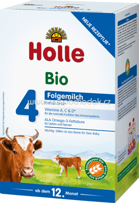 Holle baby food Bio Folgemilch 4, ab 12. Monat, 600g