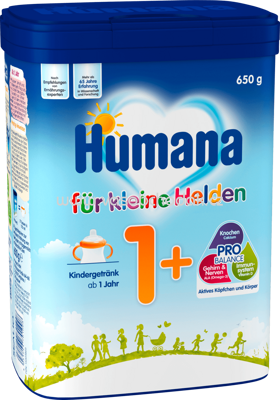 Humana Kindergetränk 1+, ab 1 Jahr, 650g