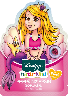 Kneipp Badezusatz naturkind Seeprinzessin Schaumbad, 40 ml