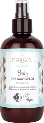 Mabyen Bio-Babyöl Mandel, 200 ml