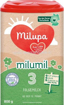 Milupa Folgemilch 3 Milumil, ab 10. Monat, 800g