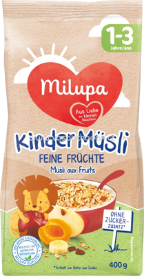 Milupa Kindermüsli Feine Früchte, ab 1 Jahr, 400g