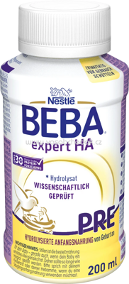 Nestlé BEBA Anfangsmilch Expert HA Pre trinkfertig, von Geburt an, 200 ml