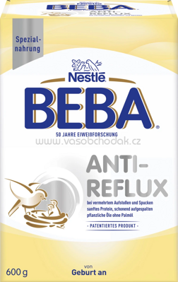 Nestlé BEBA Spezialnahrung Anti-Reflux, von Geburt an, 600g