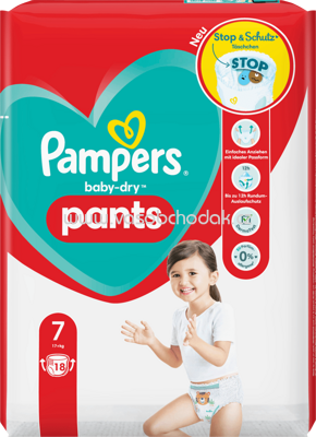Pampers Baby Pants Baby Dry Gr.7 Extra Large, 17+ kg, 18 St