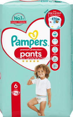 Pampers Baby Pants Premium Protection Gr. 6 Extra Large, 15+ kg, 15 St