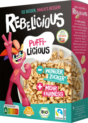 REBELICIOUS Bio Puffi Licious, 200g