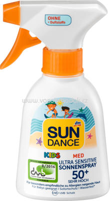 SUNDANCE Sonnenspray MED Ultra Sensitive Kids LSF 50+, 200 ml