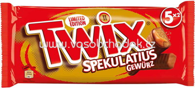 Twix Spekulatius Gewürz, Limited Edition, 5x2, 230g