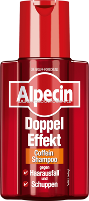 Alpecin Doppel Effekt Coffein Shampoo, 200 ml