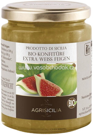 AgriSicilia Konfitüre Extra Weiss Feigen, 360g