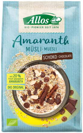 Allos Amaranth Schoko Müsli, 375g