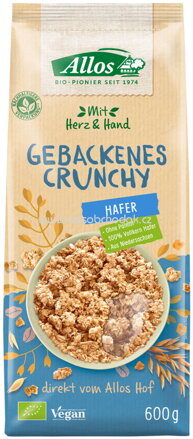 Allos Gebackenes Crunchy Hafer, 600g