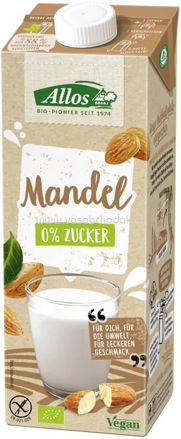 Allos Mandel Drink 0% Zucker, 1 l
