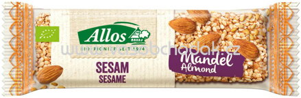 Allos Sesam Riegel Mandel, 30g