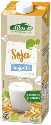 Allos Soja Drink, ungesüßt, 1 l