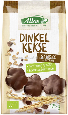 Allos Dinkel Schoko Kekse, 125g