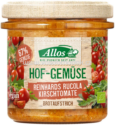 Allos Hof Gemüse Reinhards Rucola Kirschtomate, 135g