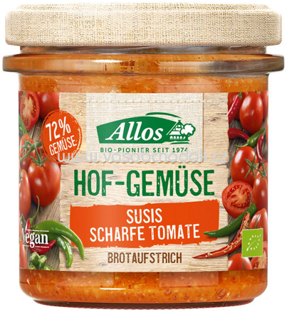 Allos Hof Gemüse Susis Scharfe Tomate, 135g