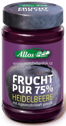 Allos Frucht Pur Heidelbeere 250g