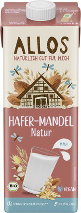 Allos Drink Hafer-Mandel, Natur, 1l