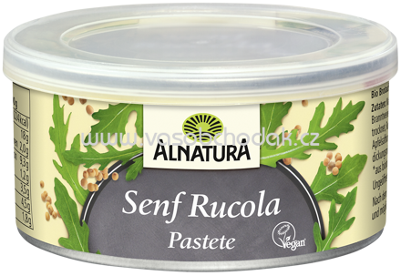 Alnatura Senf Rucola Pastete, 125g