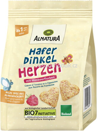 Alnatura Hafer Dinkel Herzen, ab 1 Jahr, 125g