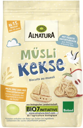 Alnatura Müsli Kekse, ab 15. Monat 125g