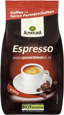 Alnatura Espresso, ganze Bohne, 500g
