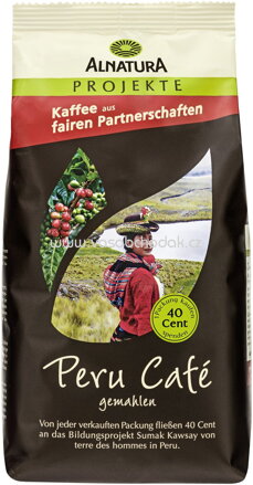 Alnatura Projekte Peru Café gemahlen, 500g