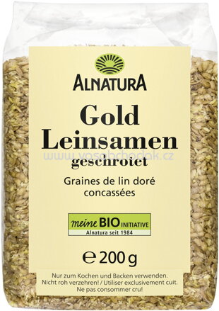 Alnatura Goldleinsamen, geschrotet, 200g